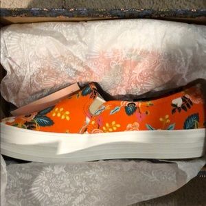 Keds with floral print from Rifle Paper Co